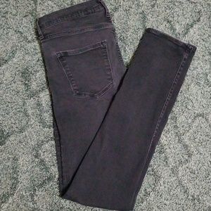 Black light wash jeans